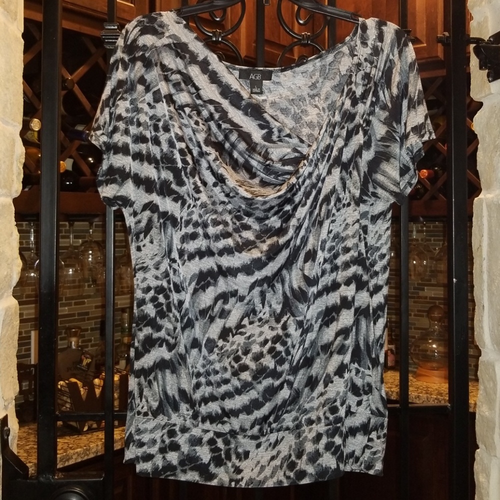 Animal Print Dress Top